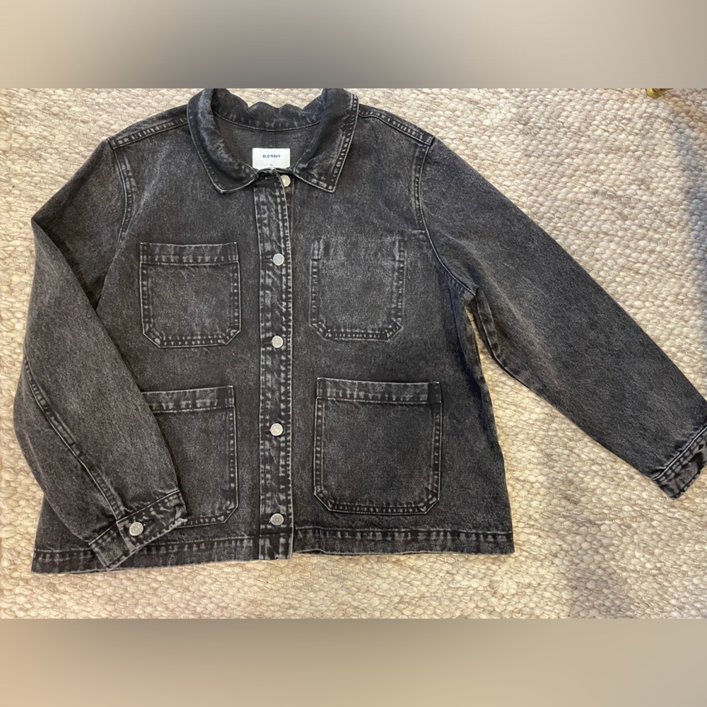 Old Navy denim chore coat